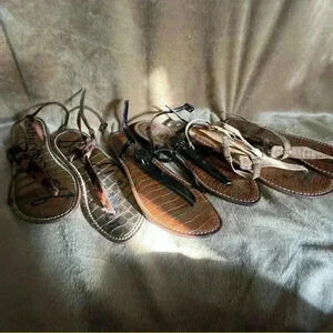 Sam Edelman Brown and Black Sandals